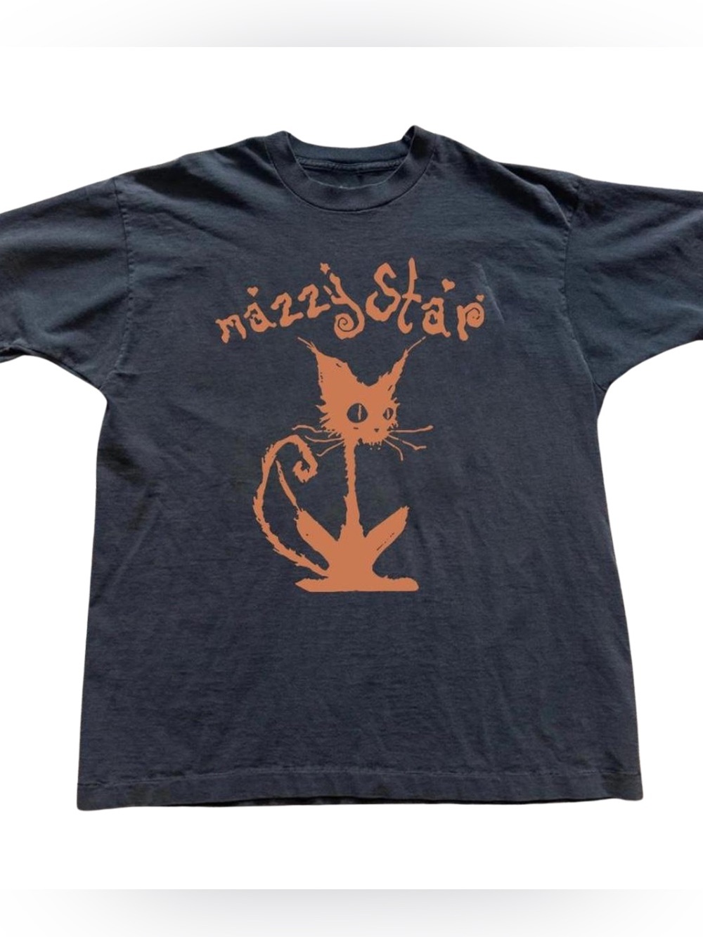 Black Mazzy Star Cat Graphic Tee Unisex